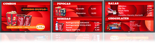Crie belos Menuboards